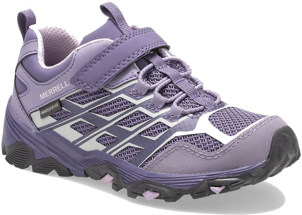 Big Kid’s Moab FST Low A/C Waterproof Sneaker Purple 36