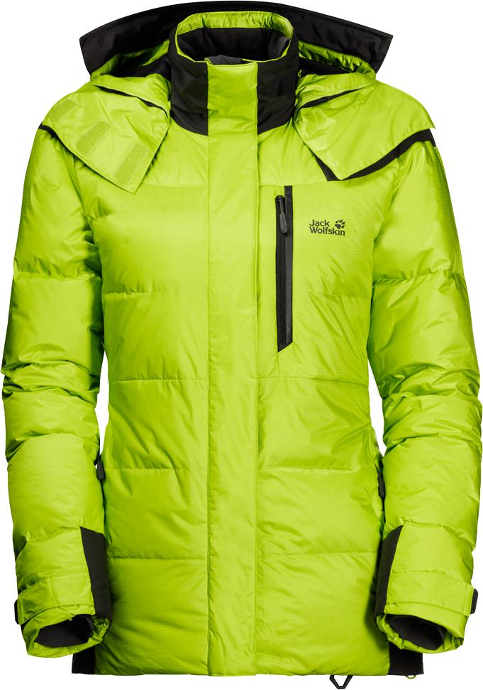 Jack Wolfskin The Cook Parka Women Lime XXL