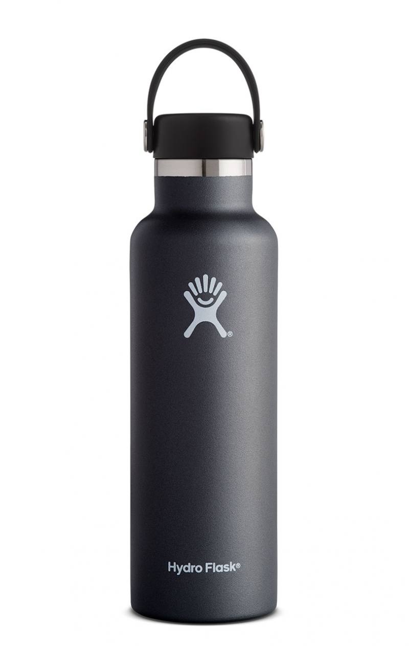 Hydro Flask 21 Oz Standard Flex Cap Musta