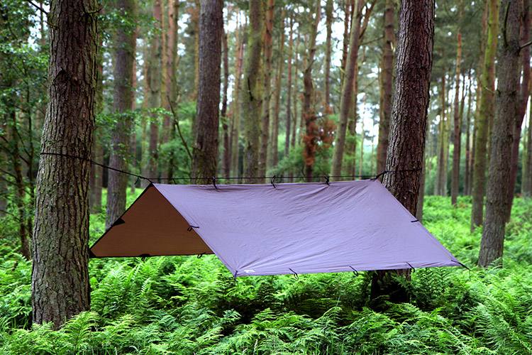 DD Hammocks Tarp 3×3 Ruskea