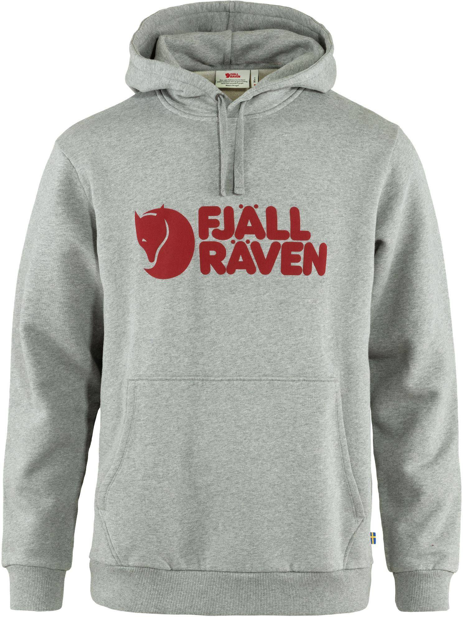 Fjällräven Logo Hoodie Harmaa XXL