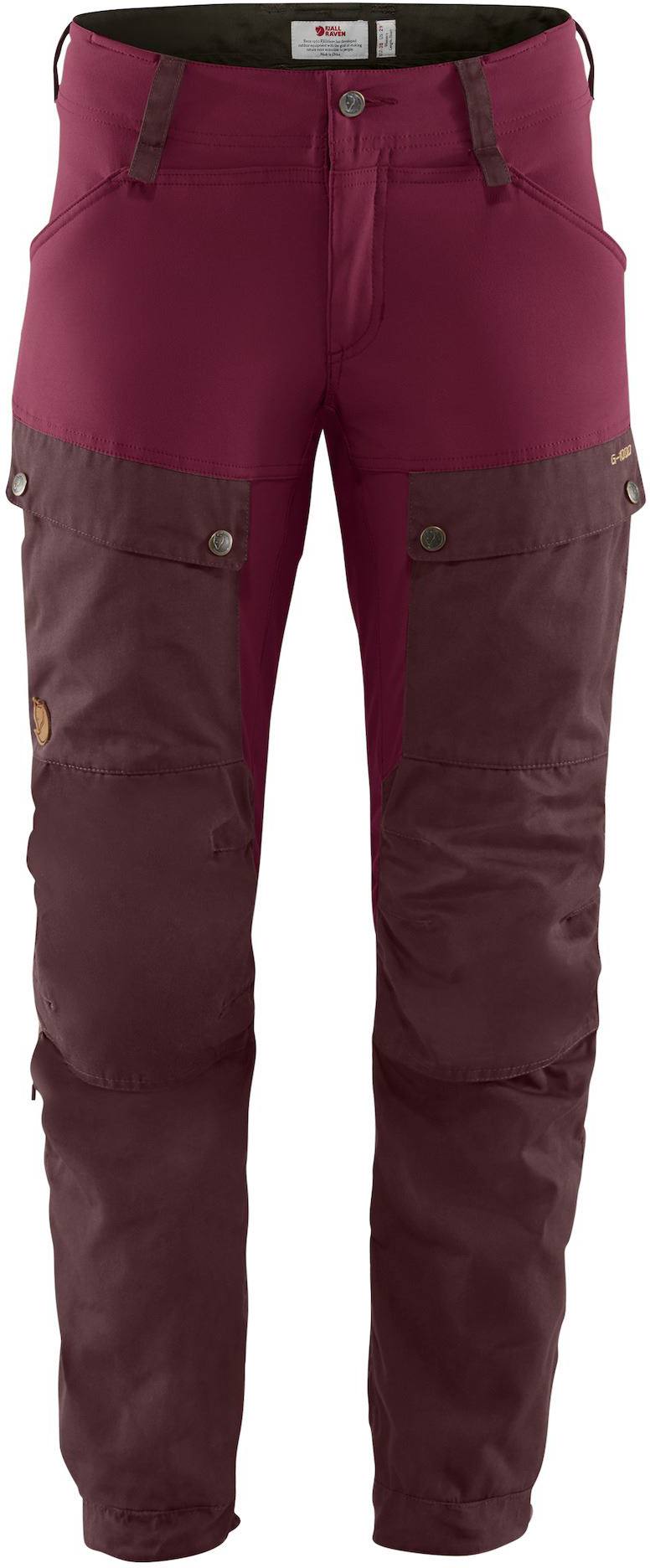 Keb Trousers Women Tummanpunainen 42