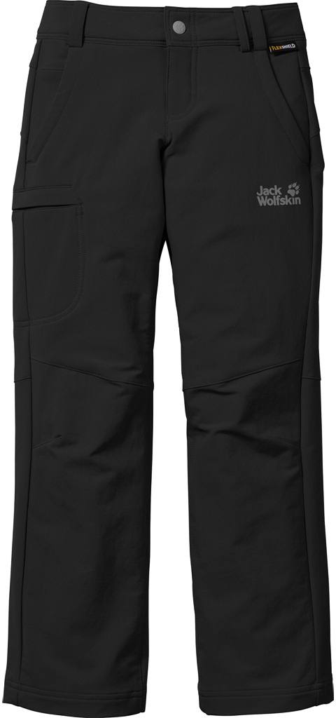 Activate II Softshell Pants Girls Musta 128