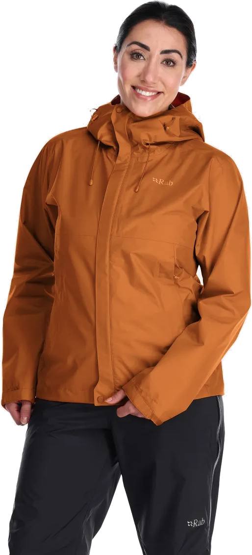 Rab Downpour Eco Jacket Women Oranssi 10