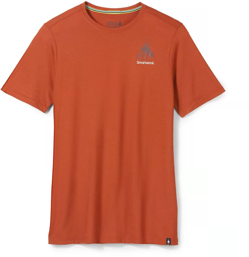 Wilderness Summit SS Graphic Tee Punainen L