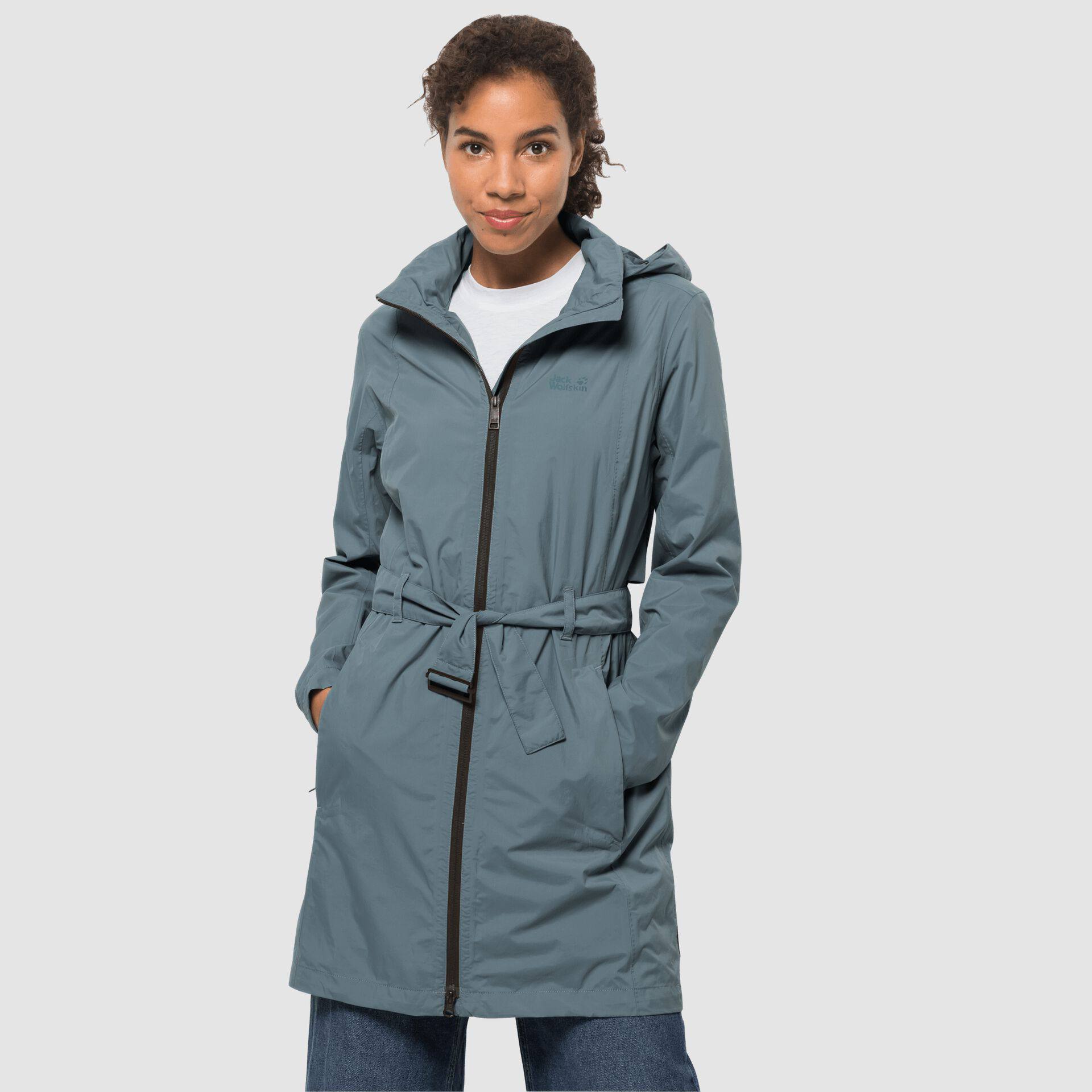 Norden Port Coat W Teal L