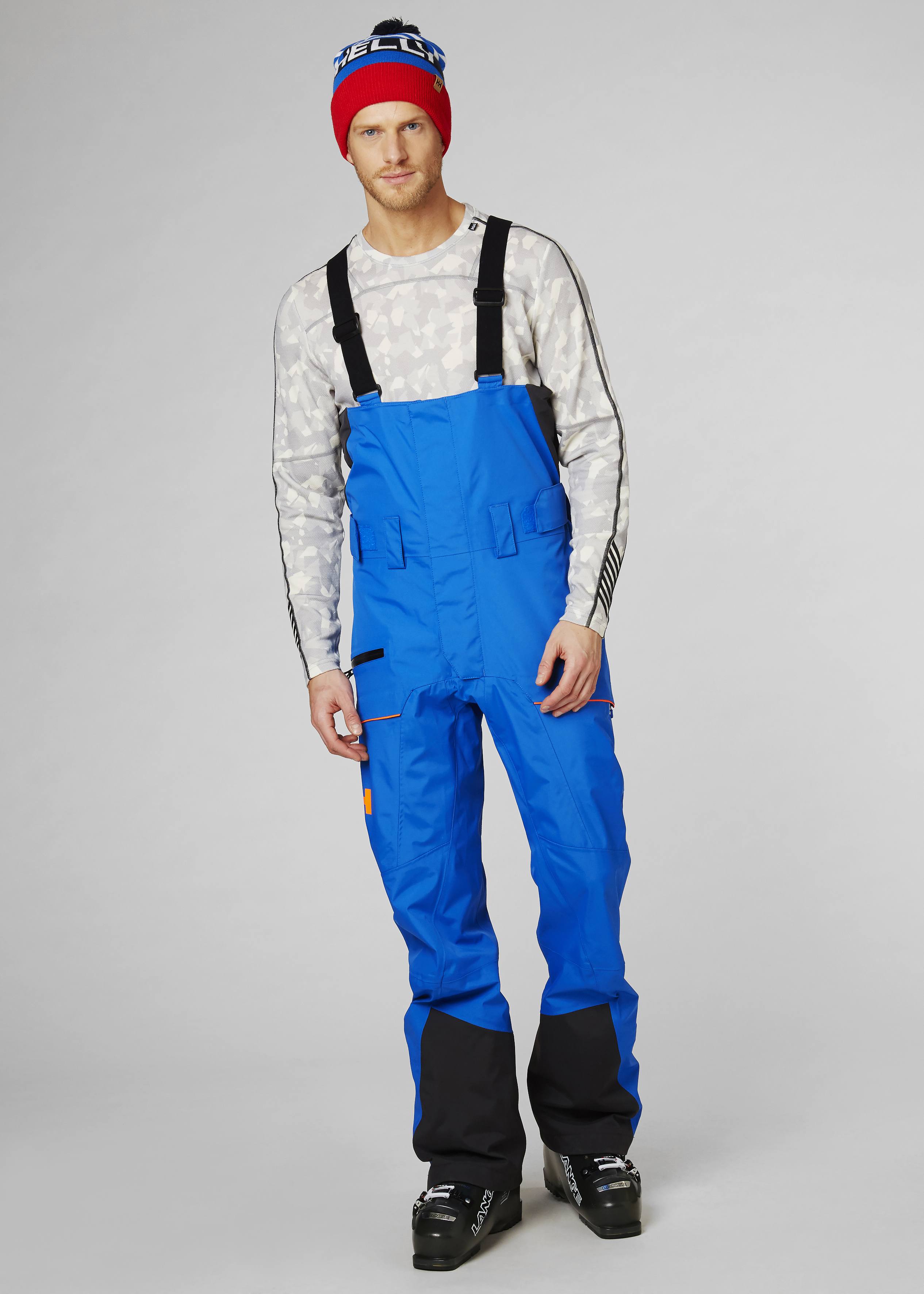 Helly Hansen Sogn Bib Shell Pant Electric Blue L