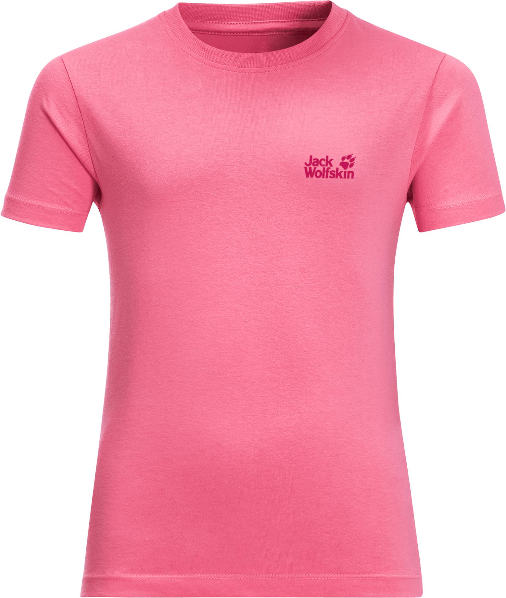 Jack Wolfskin Essential Tee Kids Pinkki 116