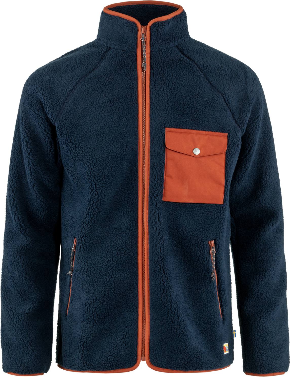 Vardag Pile Fleece M Navy/Oranssi M