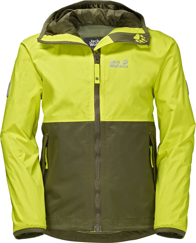 Rainy Days Texapore Jacket Boys Vaaleanvihreä 176