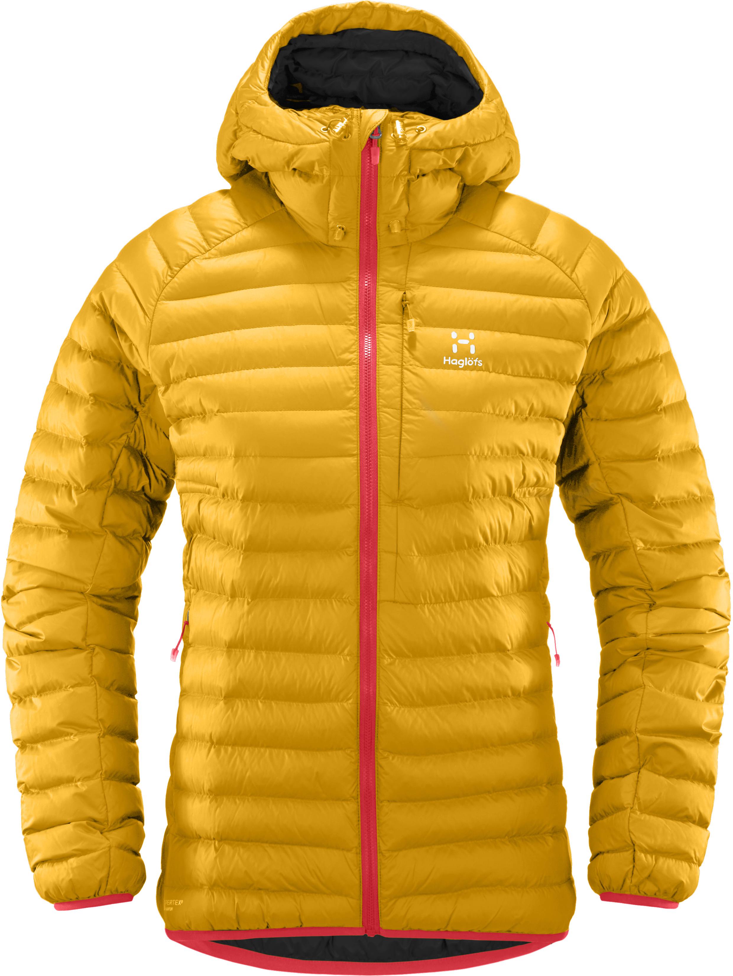 Haglöfs Rapid Mimic Hood Women Keltainen XL