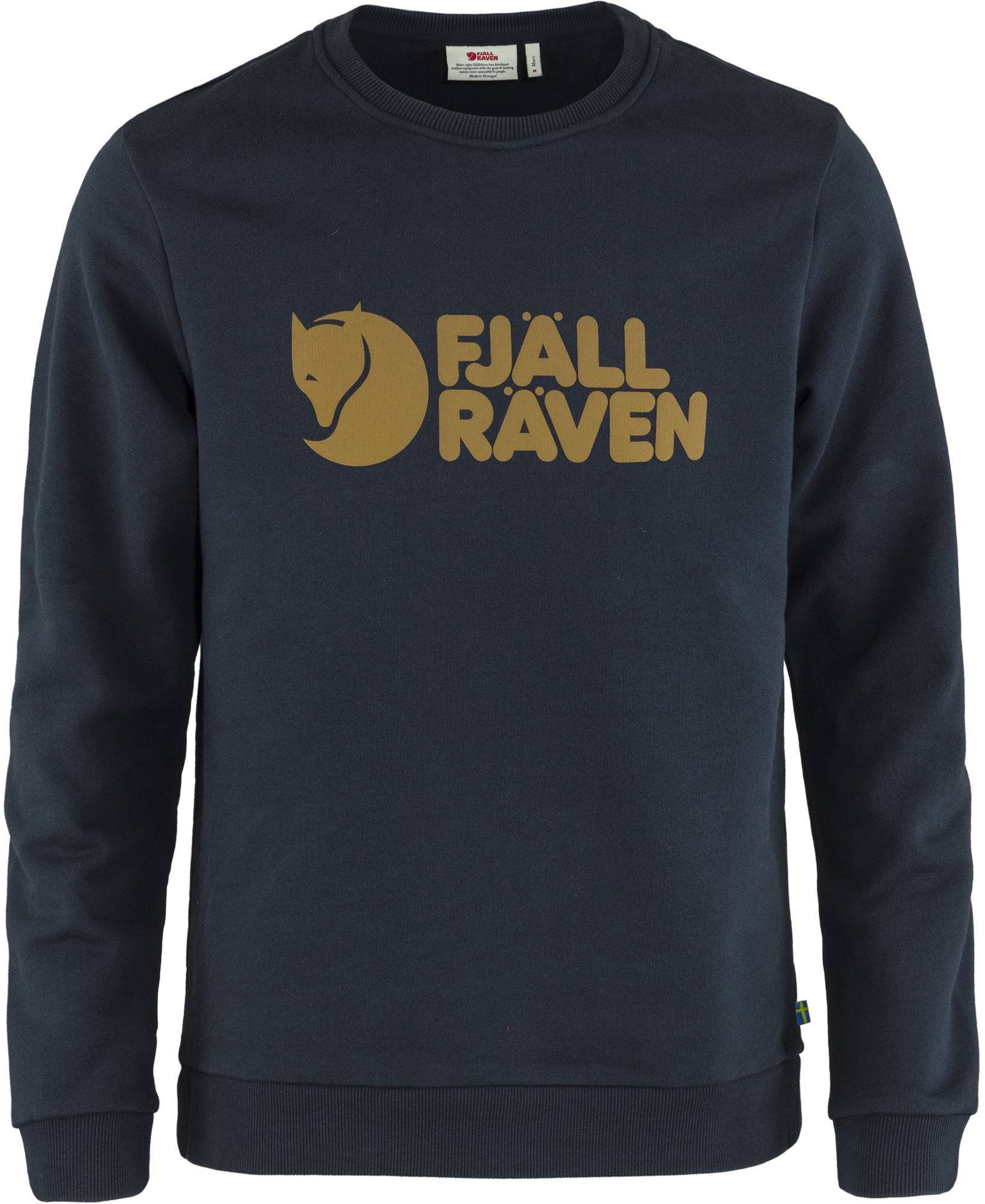 Fjällräven Logo Sweater W Dark navy XS