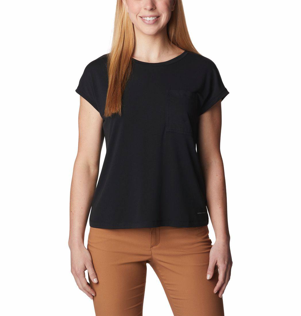 Columbia Women’s Boundless Trek Tee SS Musta M