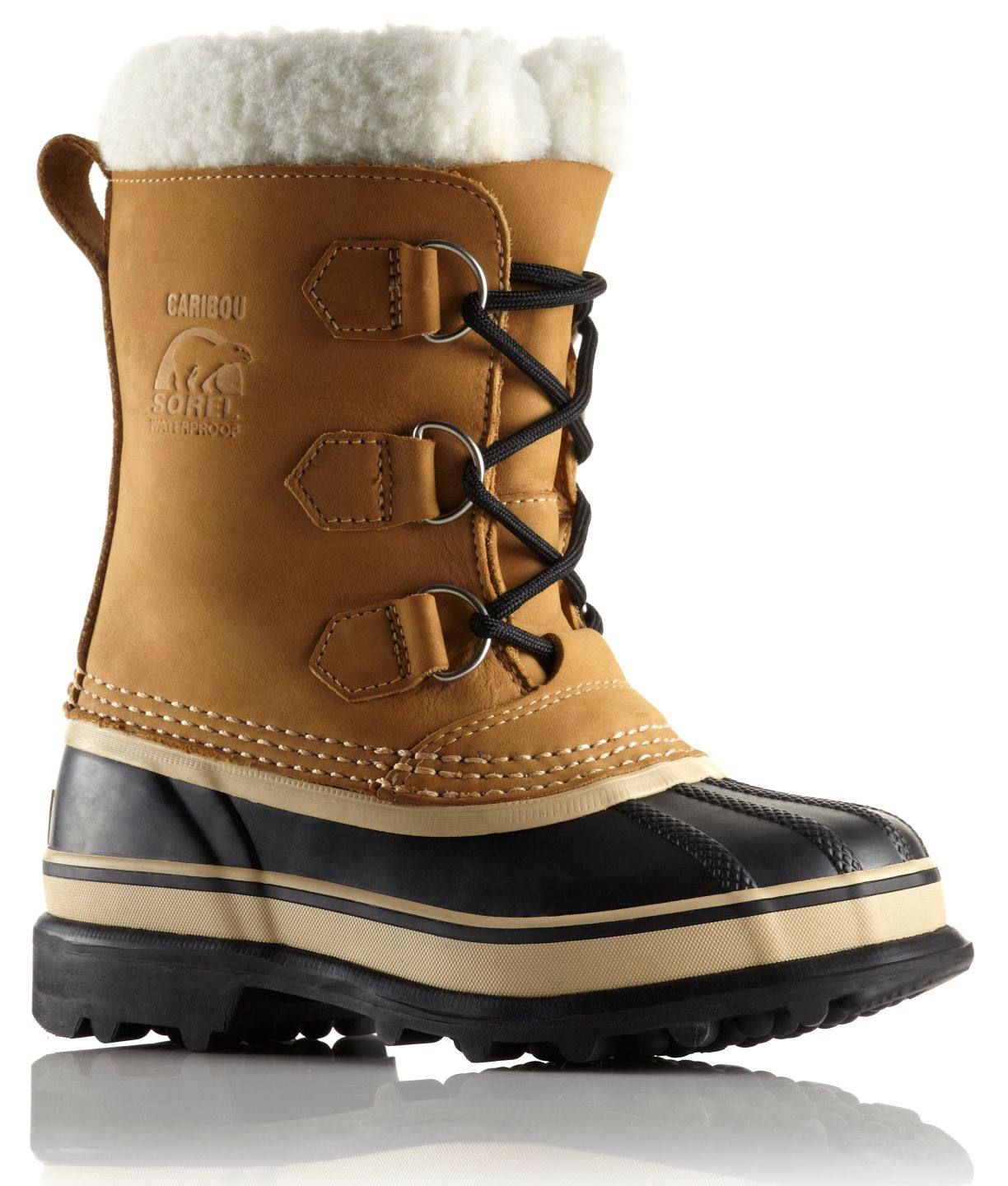 Sorel Youth Caribou Buff USC 5