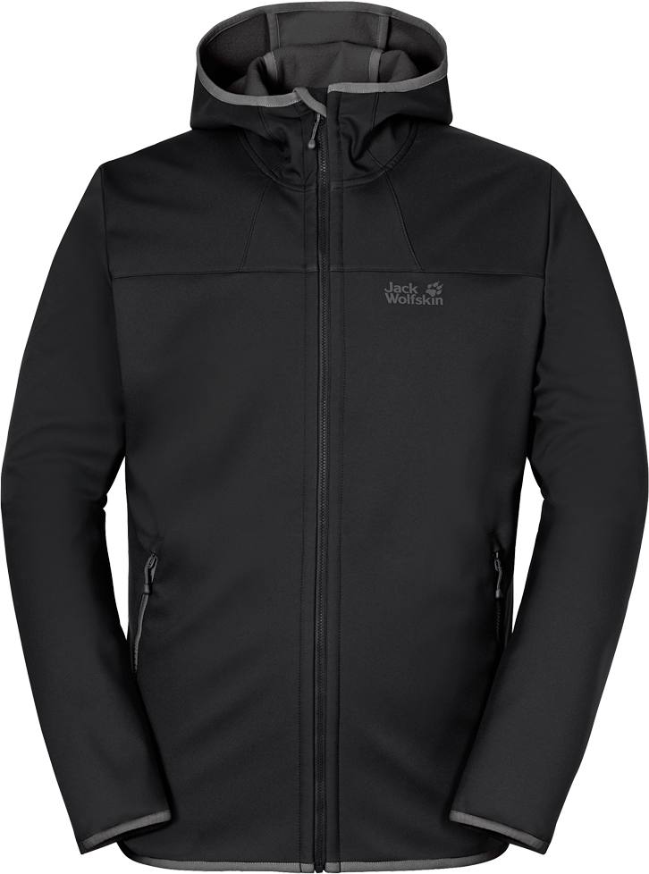 Grand Valley Softshell Jkt M Musta L