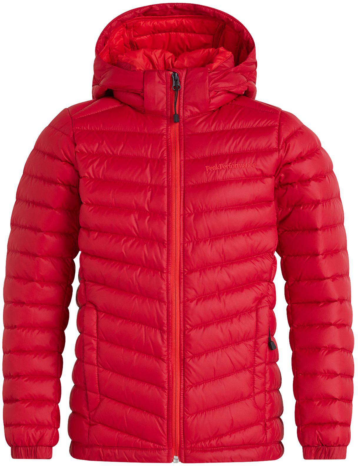 Peak Performance Jr Frost Down Hood Punainen 140