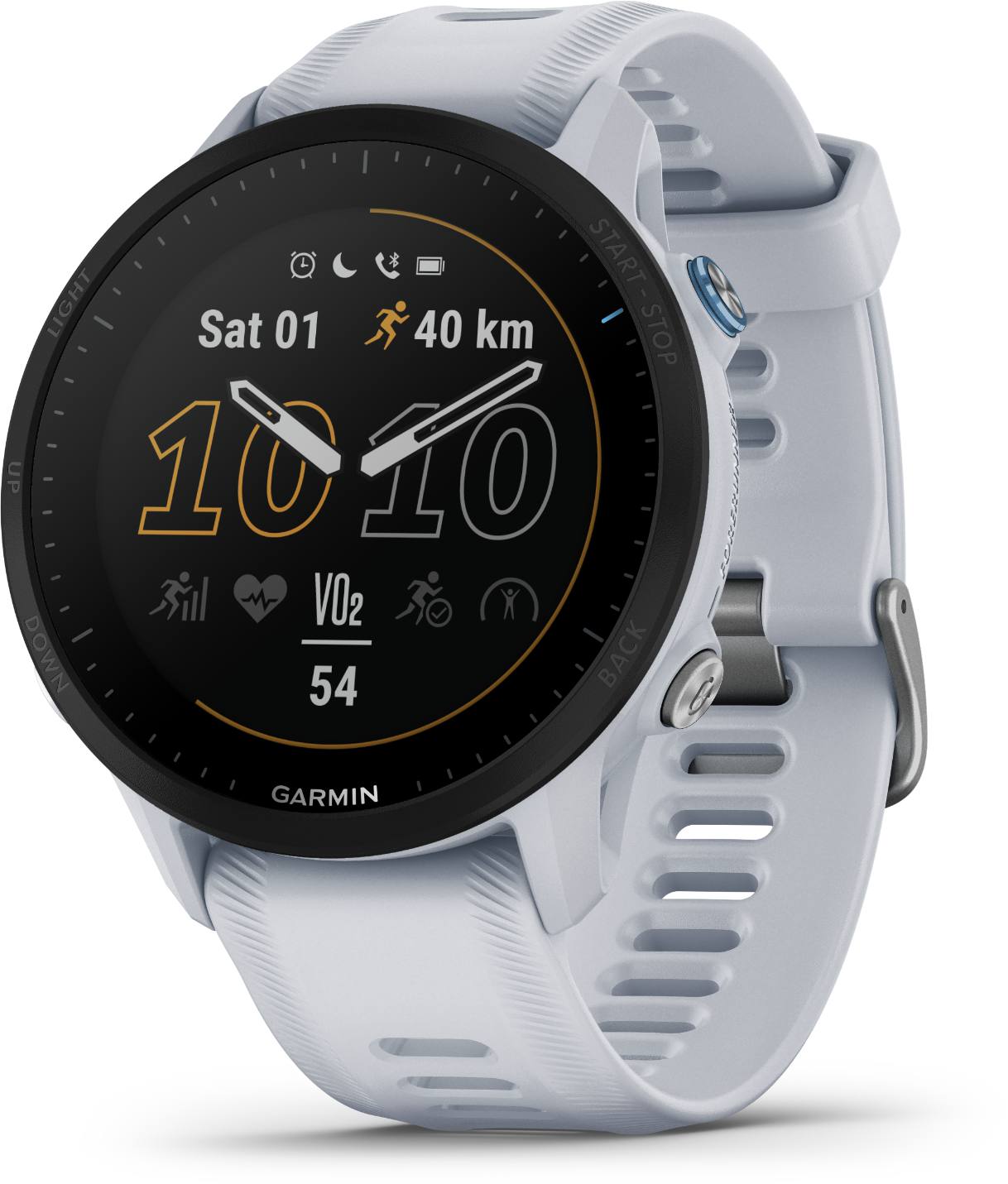 Garmin Forerunner 965 DLC-Ti Vaaleanharmaa