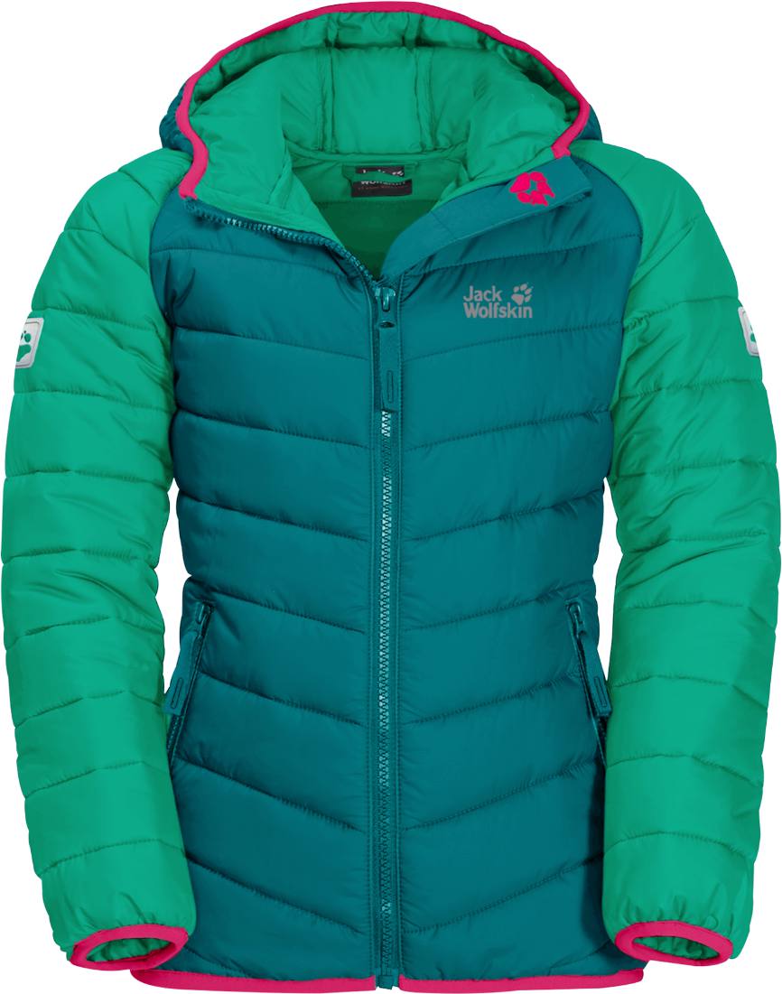 Jack Wolfskin Kids Zenon Jacket Sininen / Vihreä 128