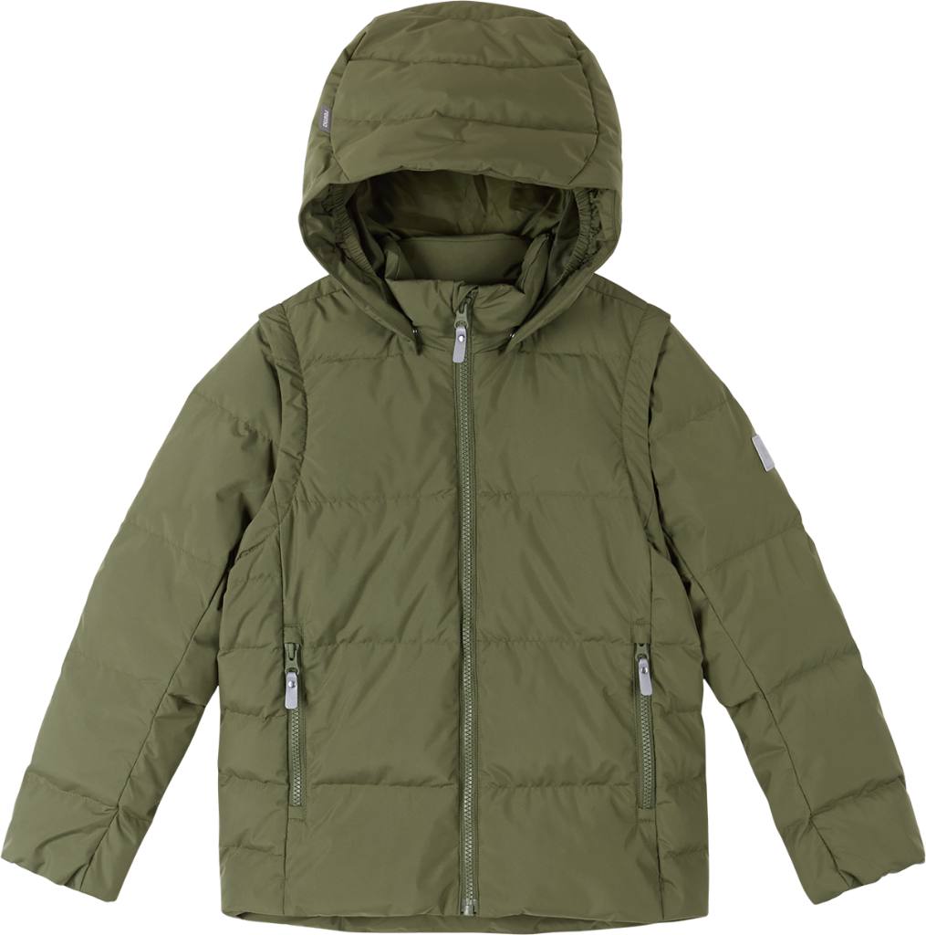 Reima Porosein Down Jacket Khaki 164