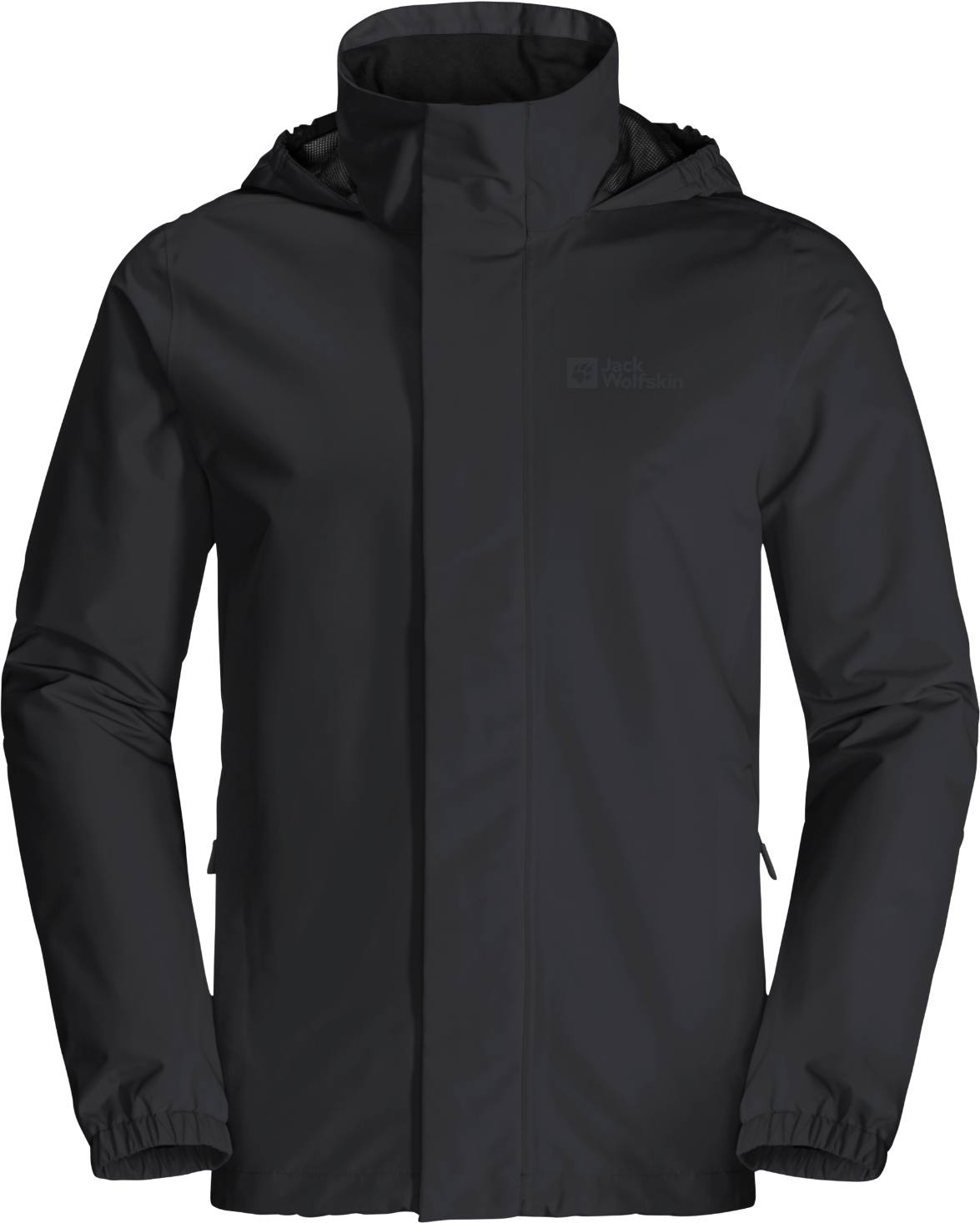 Jack Wolfskin Stormy Point 2L Jacket Musta XXL