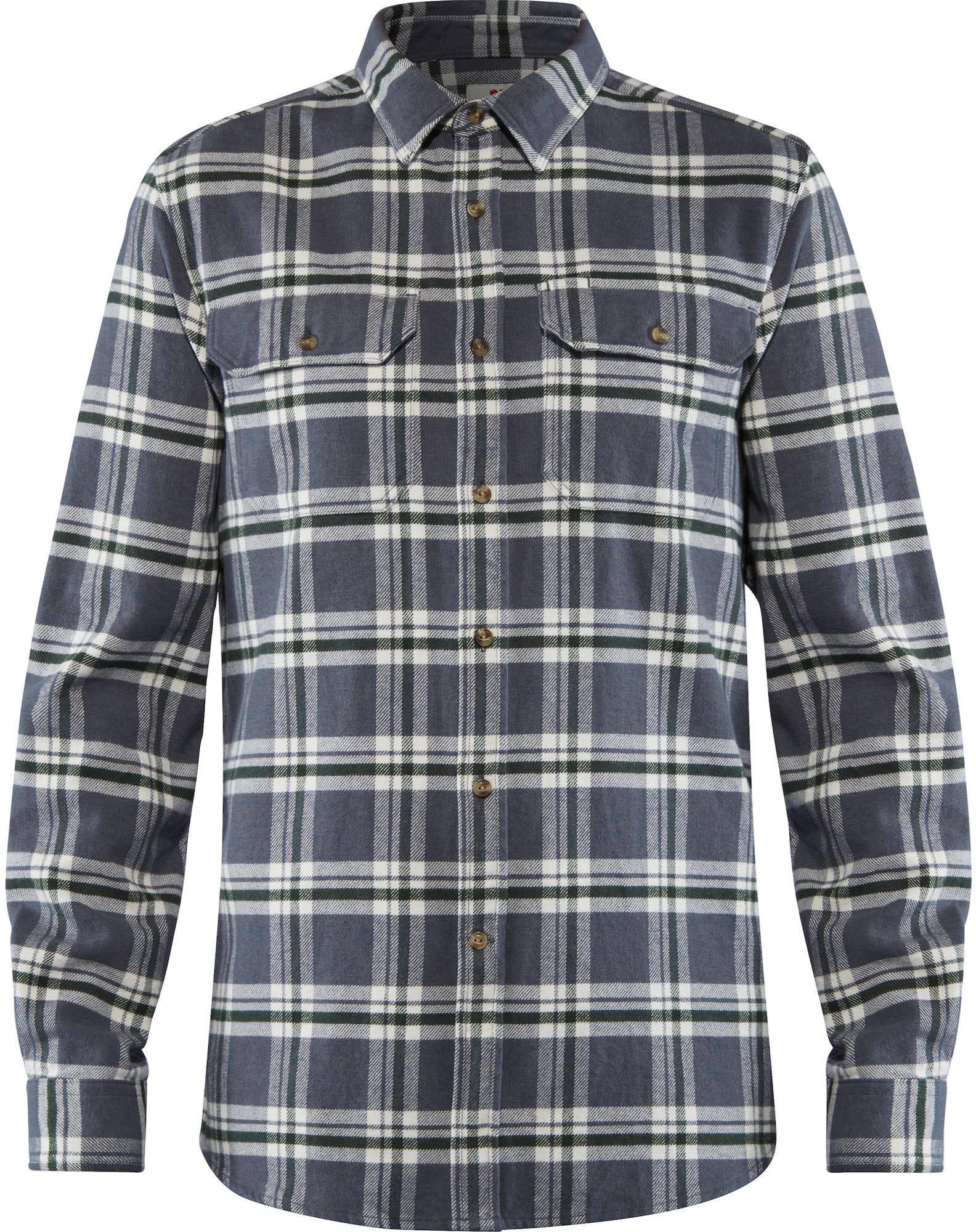 Fjällräven Övik Heavy Flannel Shirt Dusk L