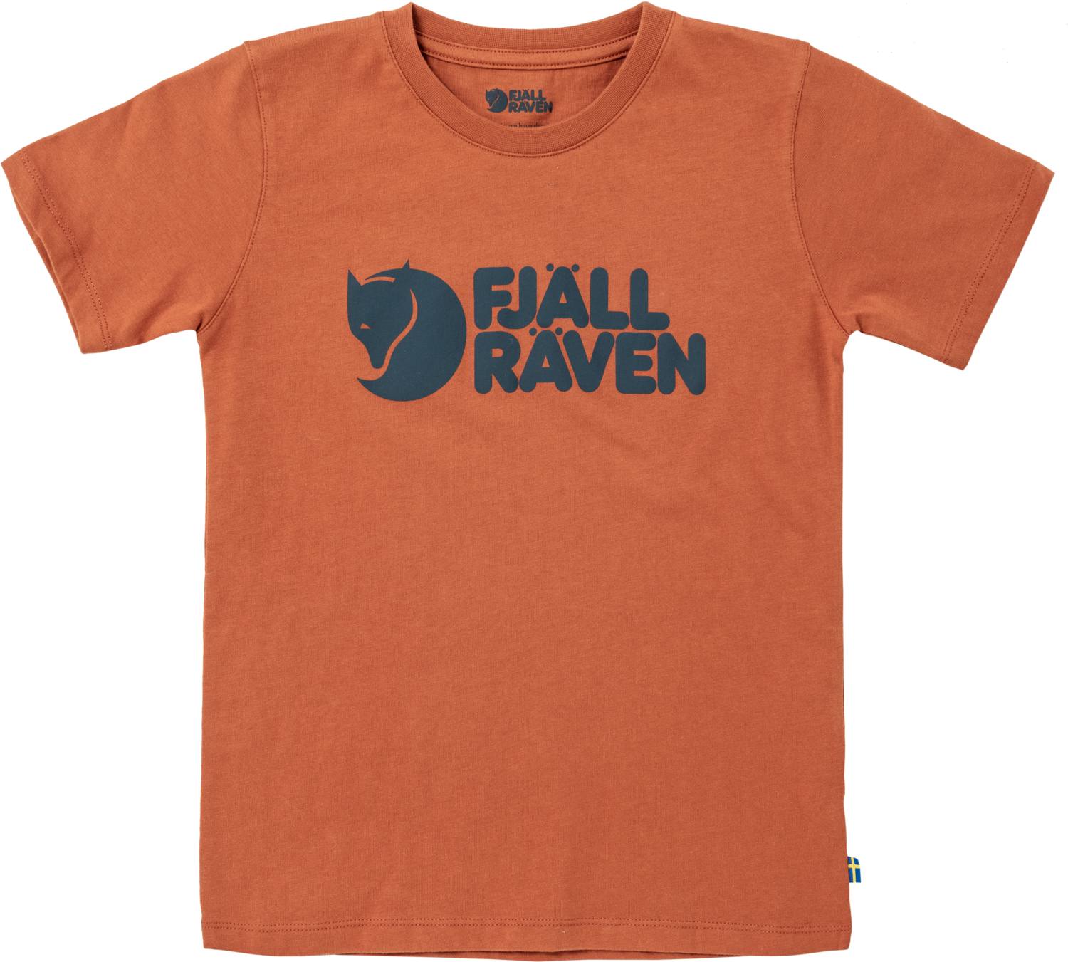 Fjällräven Kids Logo Tee Terracotta 158