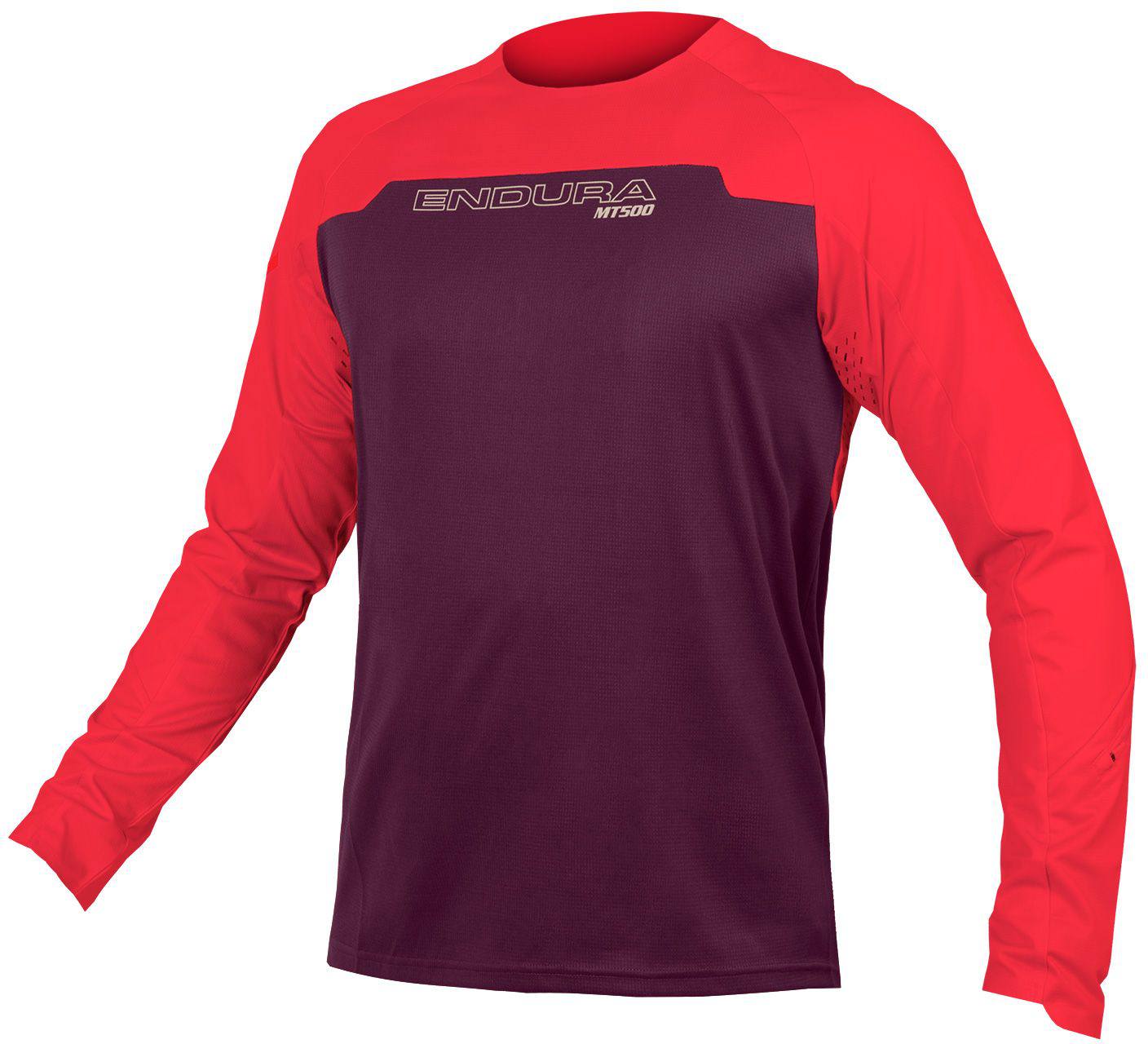 Endura Men’s MT500 Burner Jersey Aubergine XL