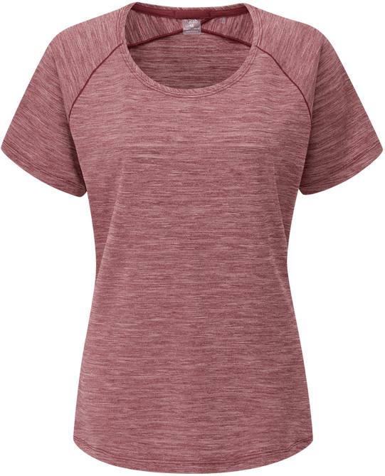 Rab Women’s Wisp Tee Tummanpunainen 10