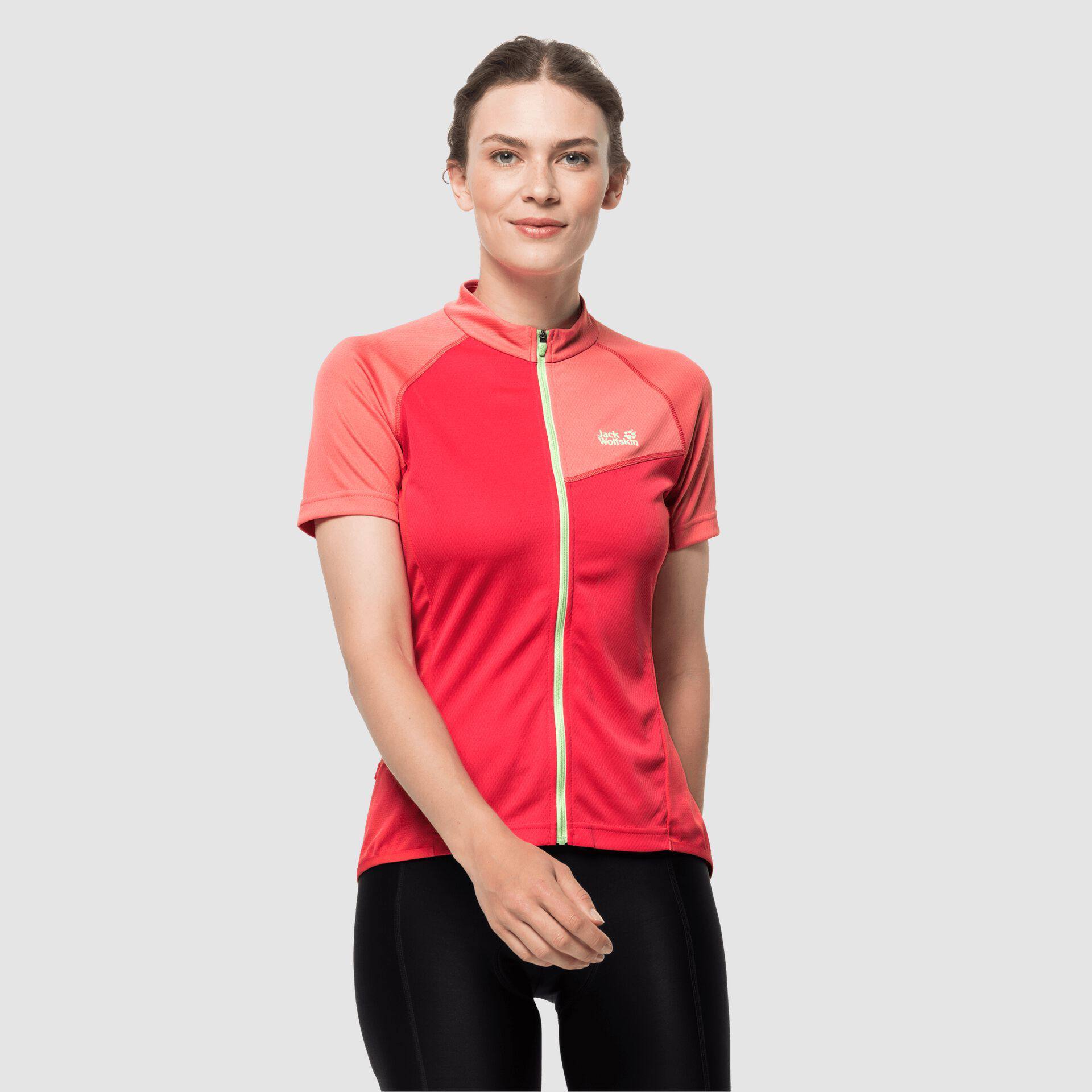 Women’s Tourer Full Zip Tee Punainen XXL