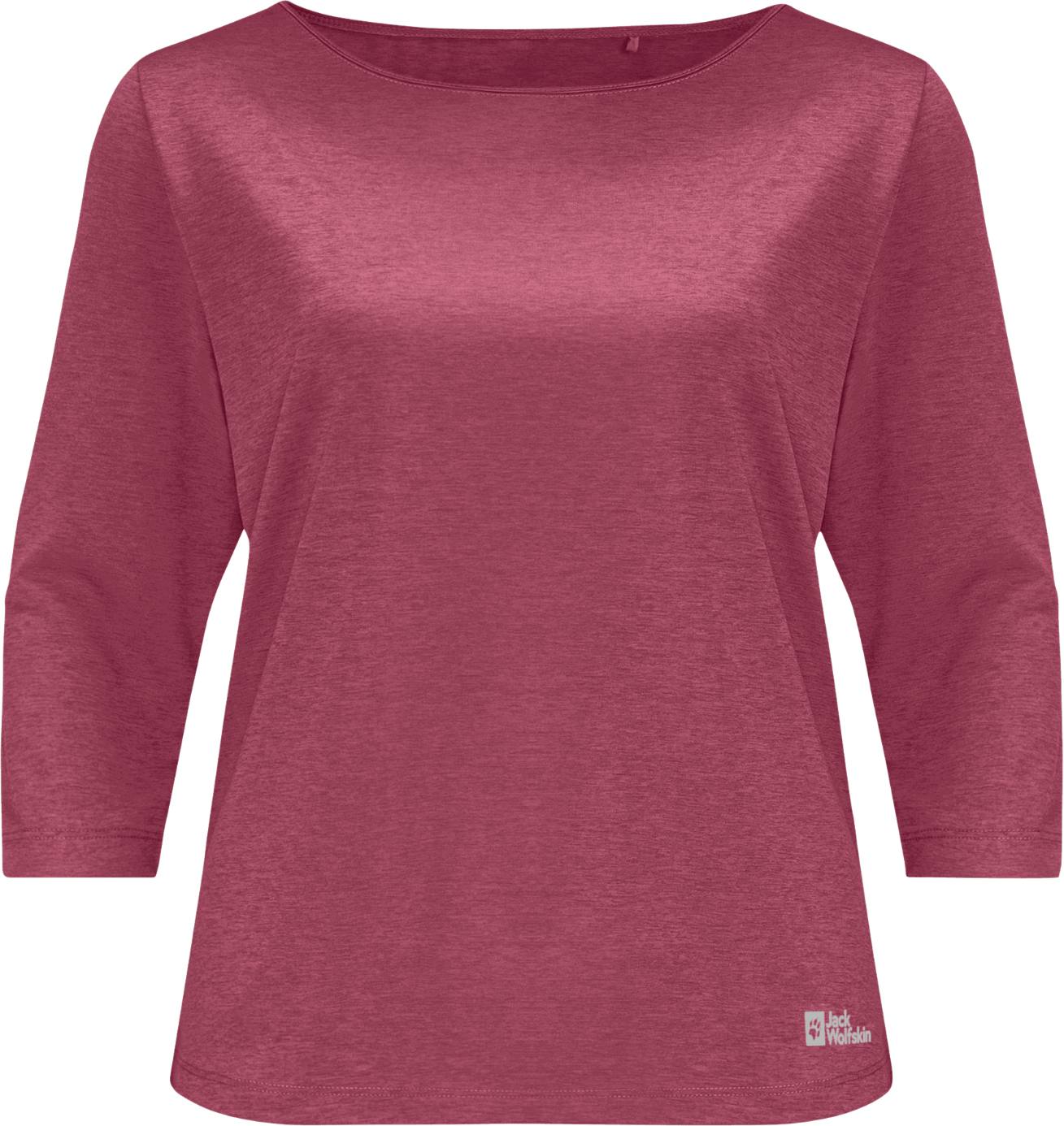 Jack Wolfskin Jwp 3/4 w tee Sangria M