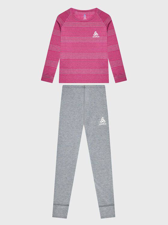 Odlo Active Warm Kids Set Fuchsia 164