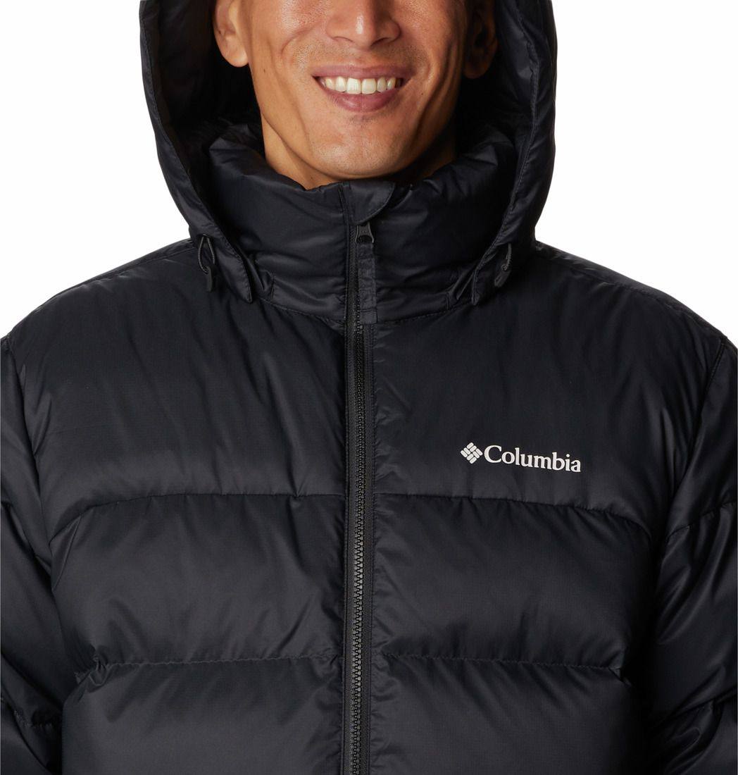 Men’s Bulo Point II Hooded Down Puffer Jacket Musta M