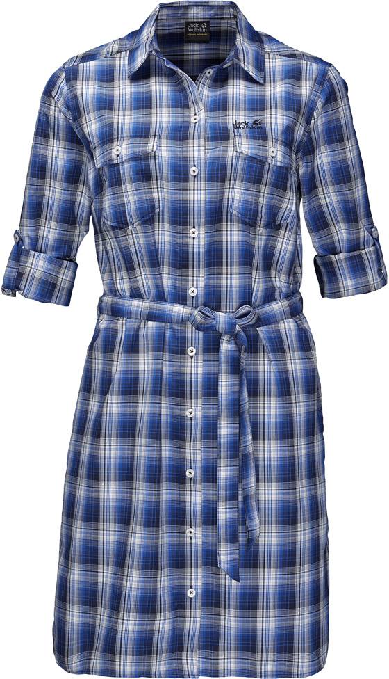 ROCK CHILL DRESS Midnight blue checks M