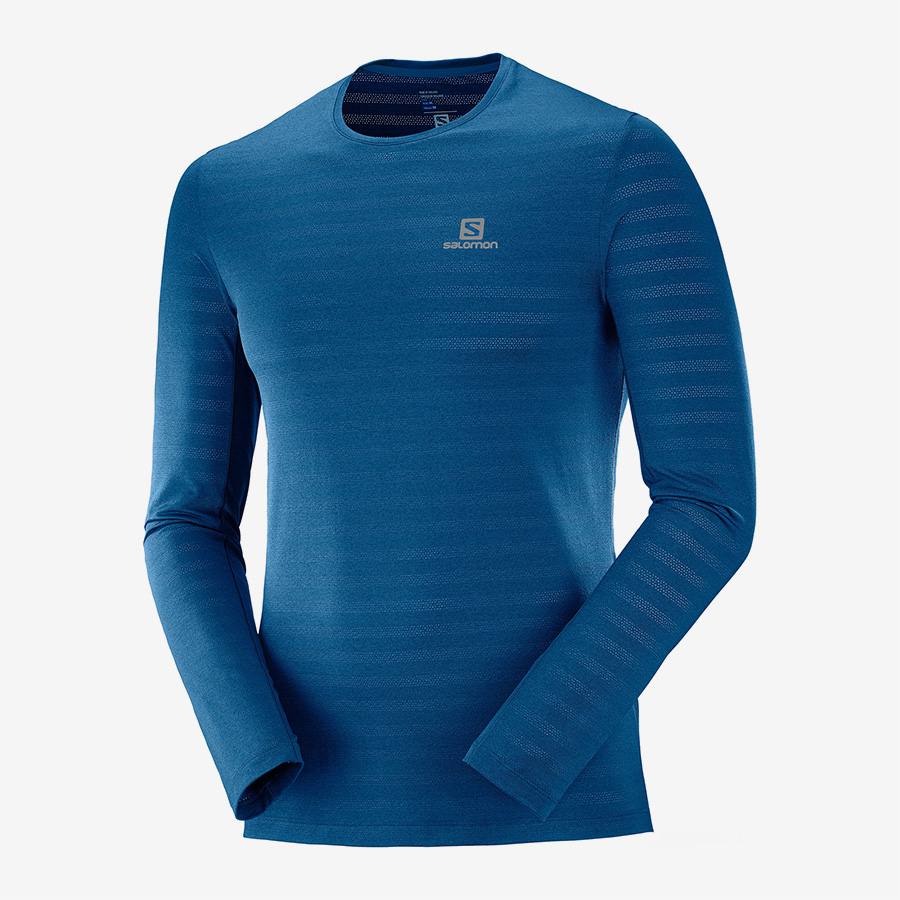 Salomon XA LS Tee Sininen L