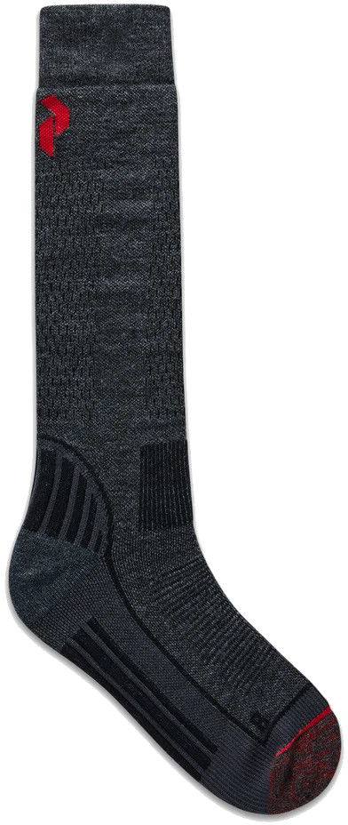 Peak Performance Ski Sock Harmaa / Punainen 39 – 42