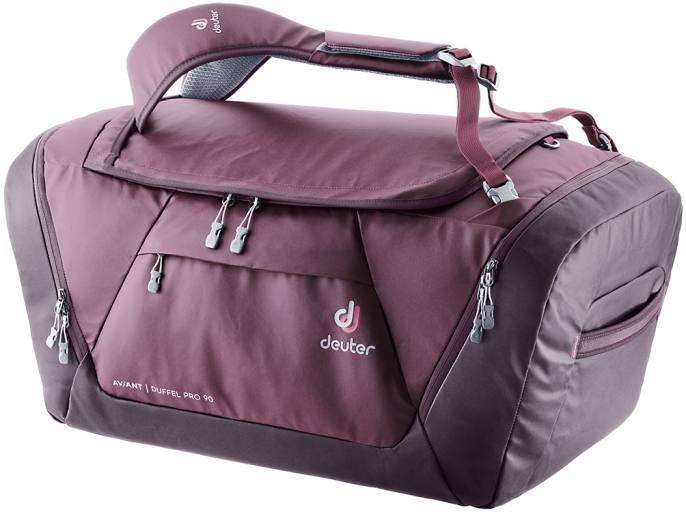 Aviant Duffel Pro 90 Tummanpunainen