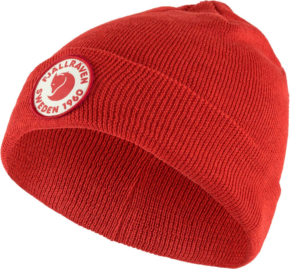 Fjällräven Kids Logo Beanie Punainen