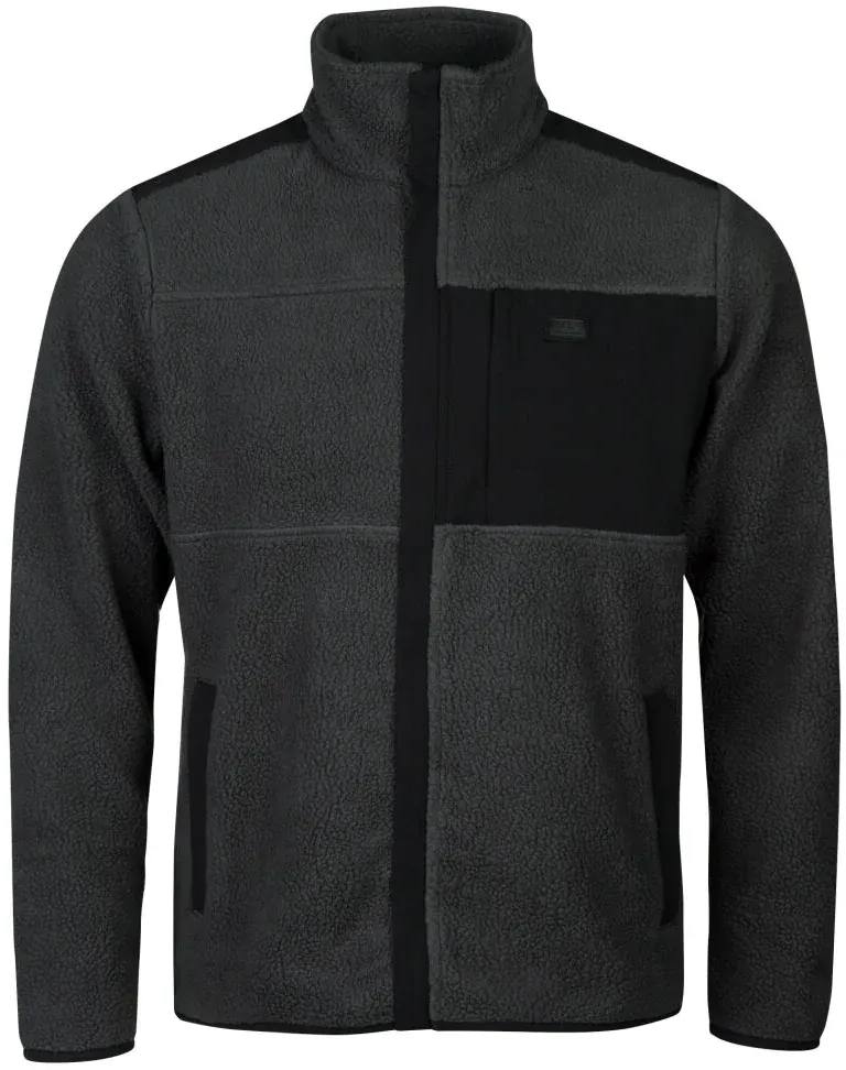 Klaidu Fleece Jacket Dark grey XXXL