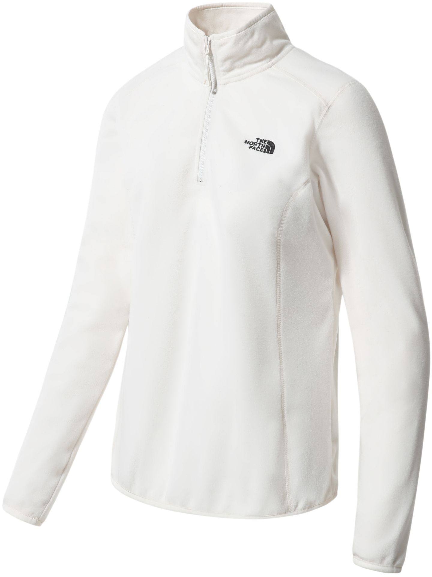 The North Face Women’s Glacier 100 1/4 Zip Valkoinen S