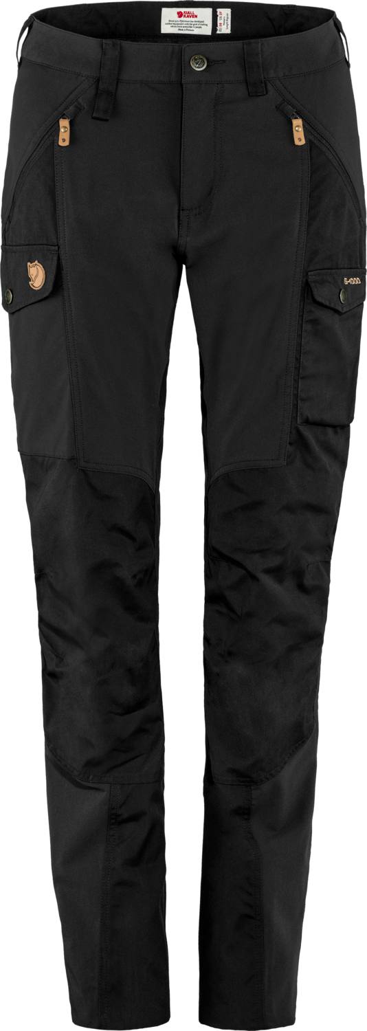 Fjällräven Nikka Trousers Curved Musta 42