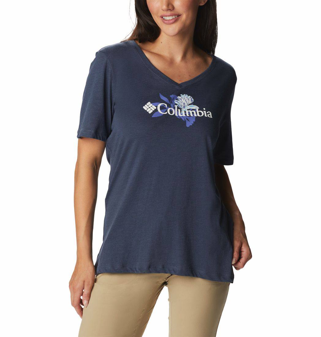 Women’s Bluebird Day Graph Tee Nocturnal S