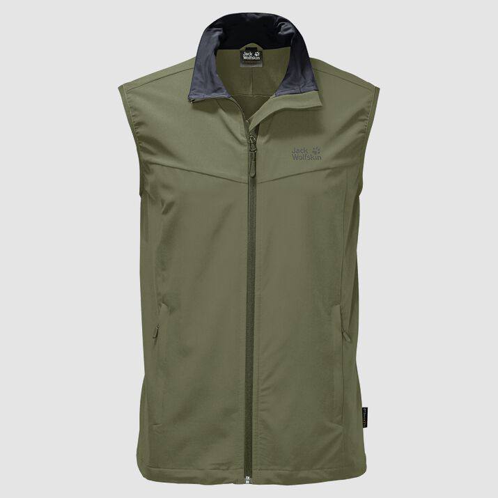 Jack Wolfskin Activate Vest Moss XXXL