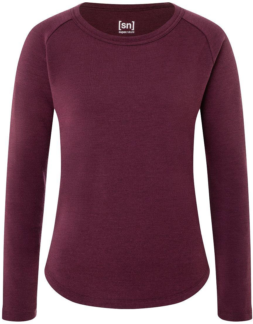 Supernatural Women’s Essential Crew Wine XS