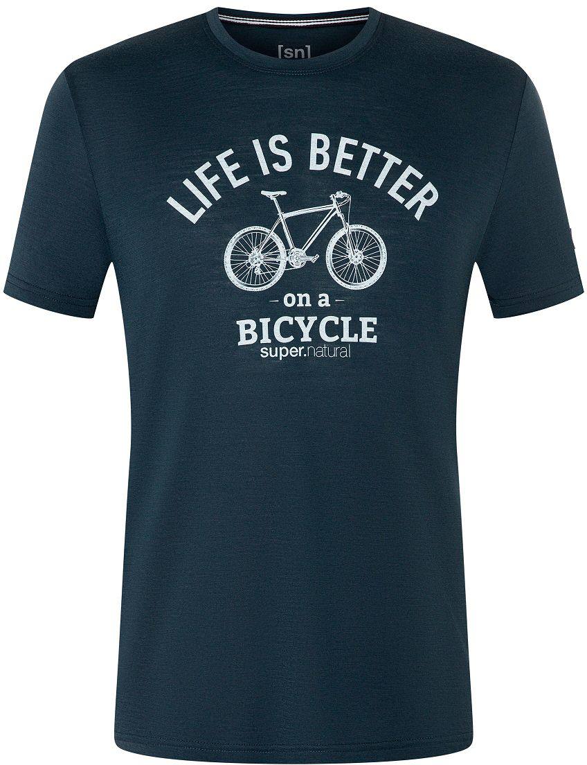 Supernatural Better Bike Tee Blueberry S