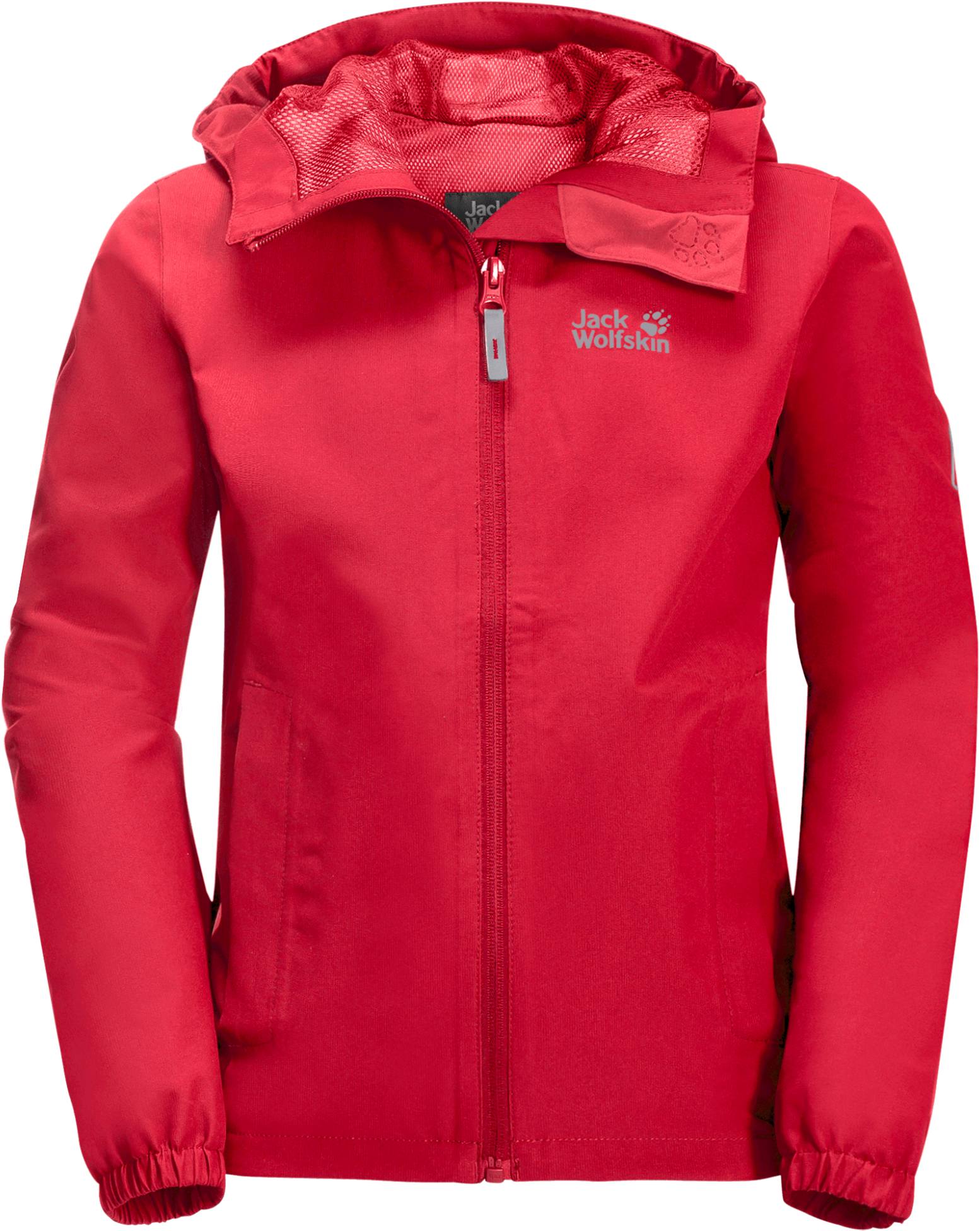 Jack Wolfskin Flaze Jacket Kids Punainen 164