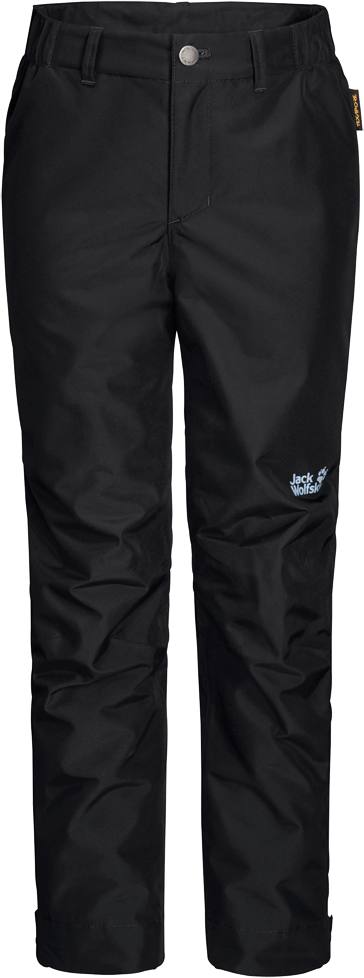 Jack Wolfskin Snowy Days Pants Kids Musta 152