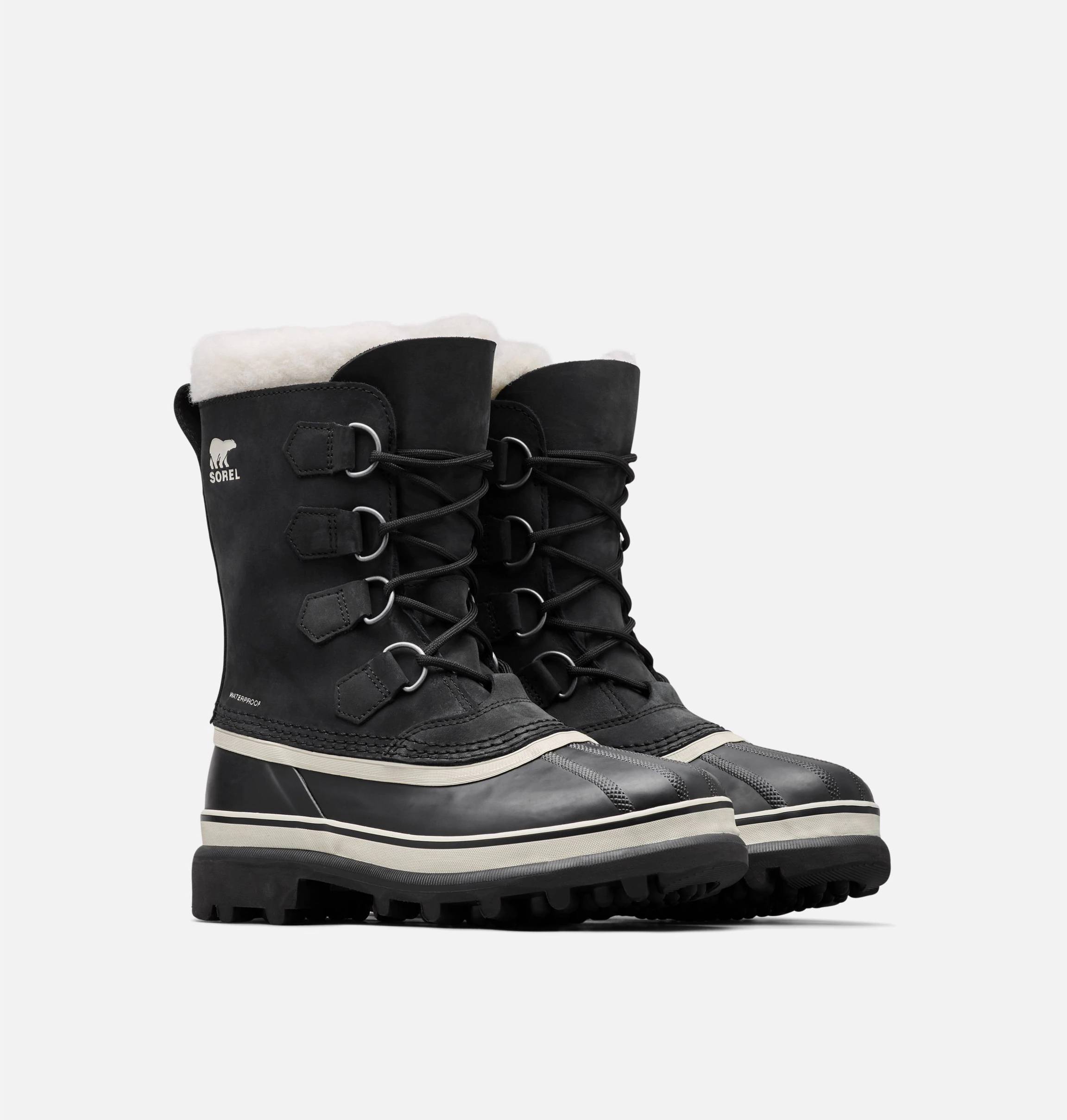 Sorel Caribou Lady Musta USW 7