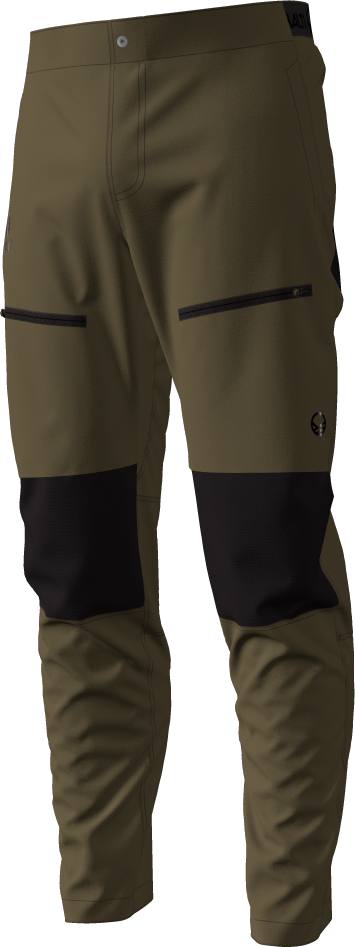 Pallas II M Warm X-stretch Pants Dark olive L