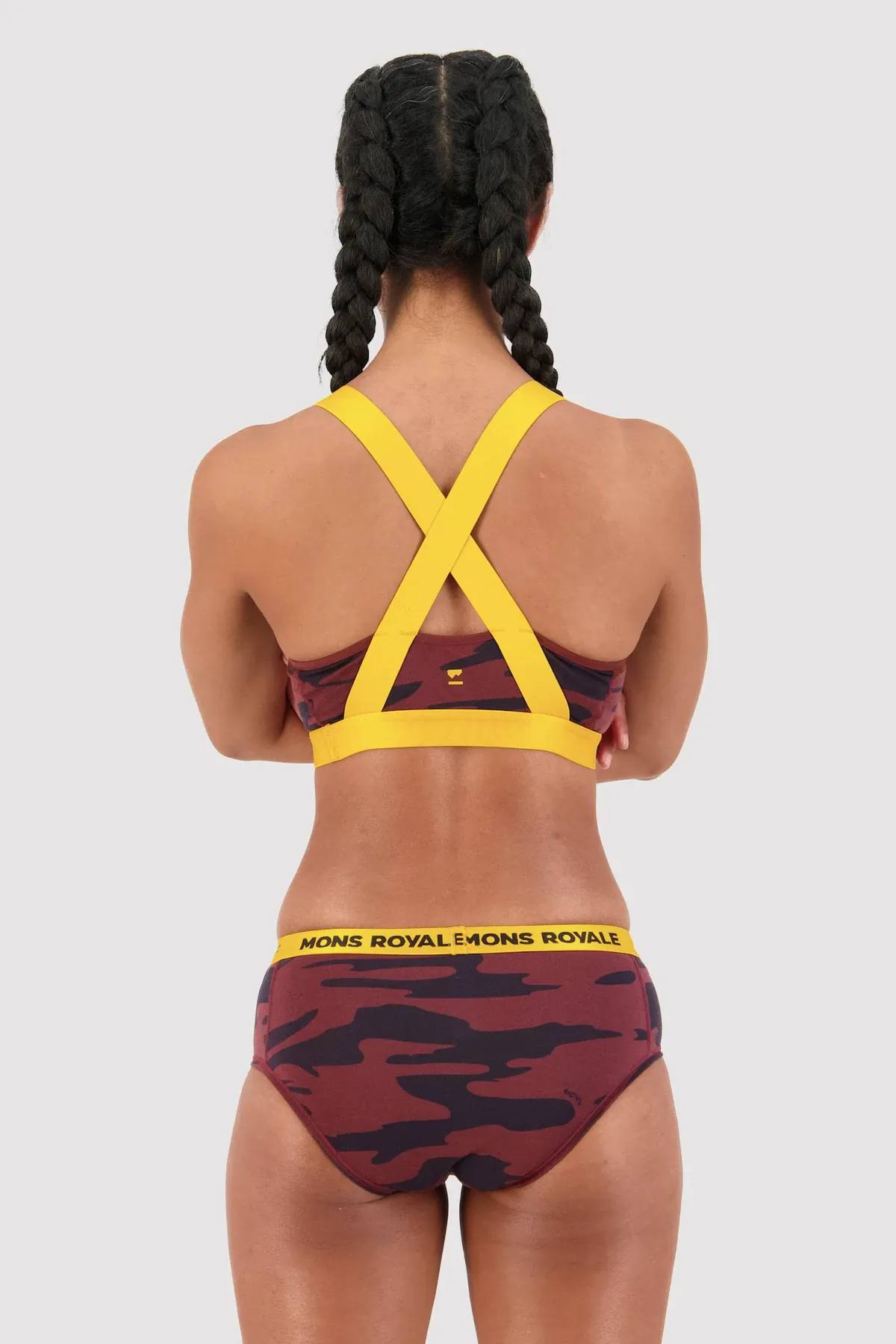 Women’s Stella X-Back Bra Camo Chocolate Camo XS