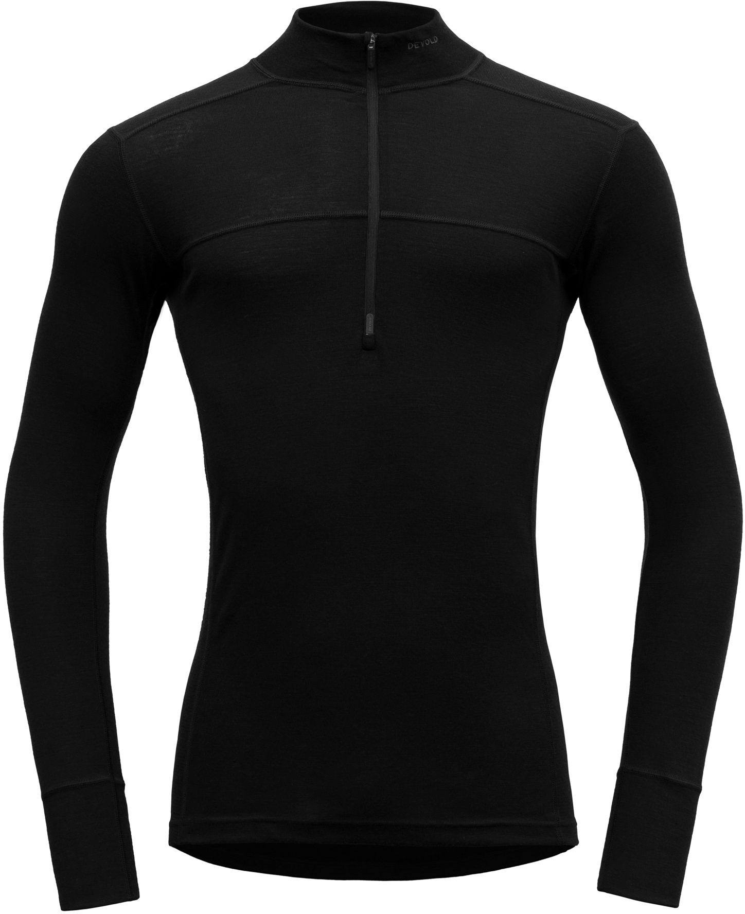 Devold Lauparen Zip Neck Musta XXL